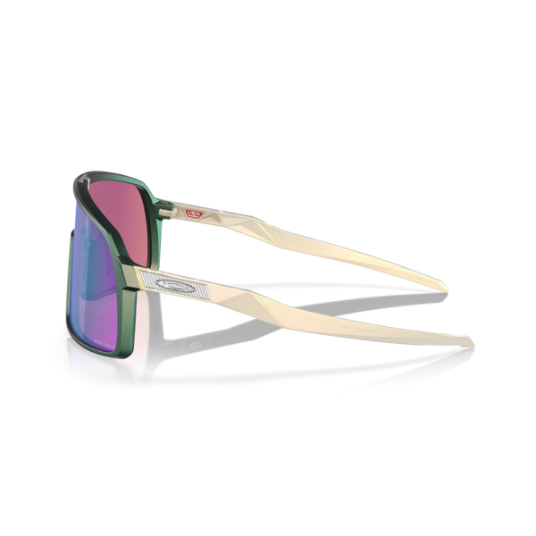 LUNETTE OAKLEY SUTRO MATTE SILVER GREEN COLORSHIFT PRIZM ROAD JADE OO9406-A237