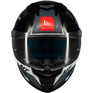CASQUE MT HELMET FF126 STINGER 2 TRON B12 GLOSS COMBO RIDER PACK 5R LITE