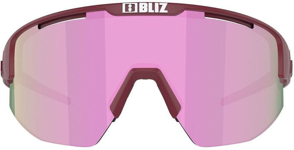LUNETTE BLIZ MATRIX SMALL MATT BURGUNDY BROWN ROSE MIRR OZB7007