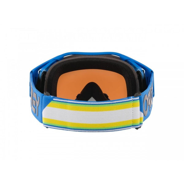 Masque Oakley Airbrake Mx Heritage Stripe Blue W/Prizm Mx Sapphire Edition Limiter