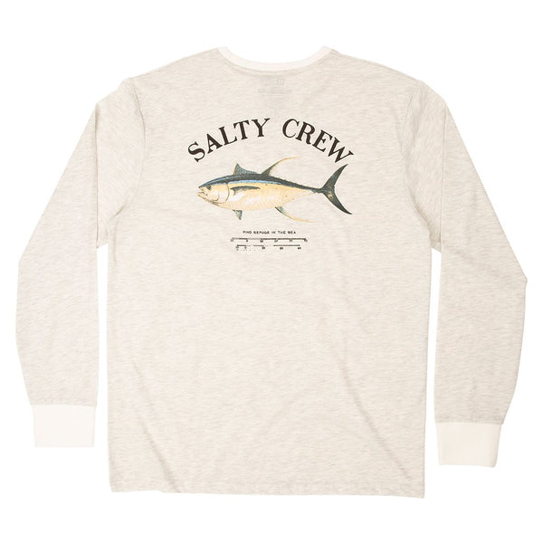 Sweat-shirt protection UV Salty Crew Ahi Mount Tech LS tee white
