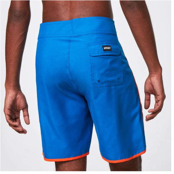 Short Oakley Solid Crest 19 BoadShort Bleu Orange PROMO PLAGE BLK FD