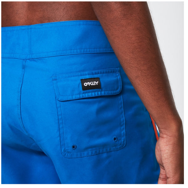 Short Oakley Solid Crest 19 BoadShort Bleu Orange PROMO PLAGE BLK FD