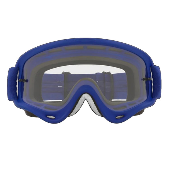 Masque Oakley O Frame Mx Moto Bleu W/ Clear Bleu