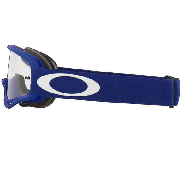 Masque Oakley O Frame Mx Moto Bleu W/ Clear Bleu