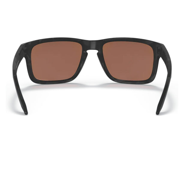 Lunette Oakley Holbrook Matte Black Camo Prizm Deep Water Polarisée