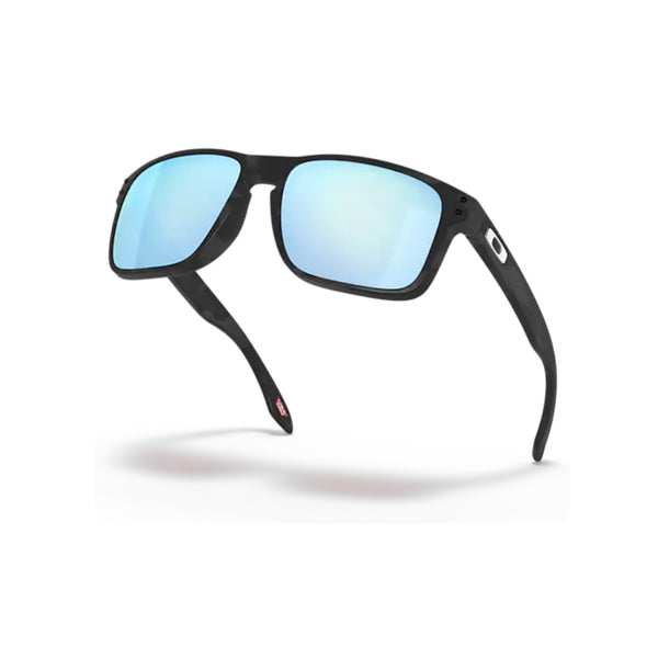 Lunette Oakley Holbrook Matte Black Camo Prizm Deep Water Polarisée