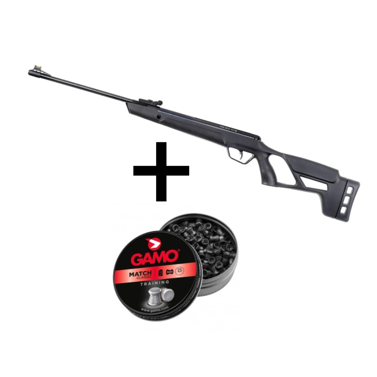 COMBO CARABINE 4,5MM 19,9 JOULES + 500 MUNITIONS