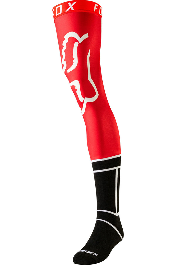 Chaussettes Fox Knee Brace Sock Noir Rouge