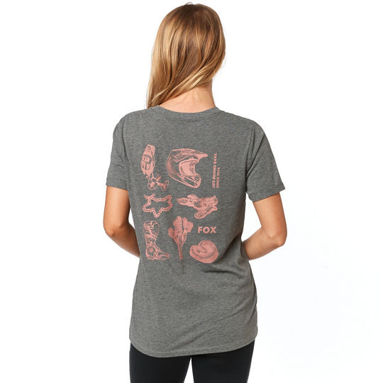 Tee-Shirt Fox Racing Femme Live fast SS RL sleeve BLK FD