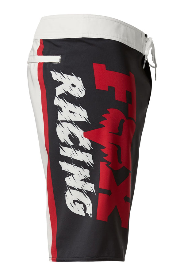 Short Fox Racing Victory Stretch Noir Rouge Blanc