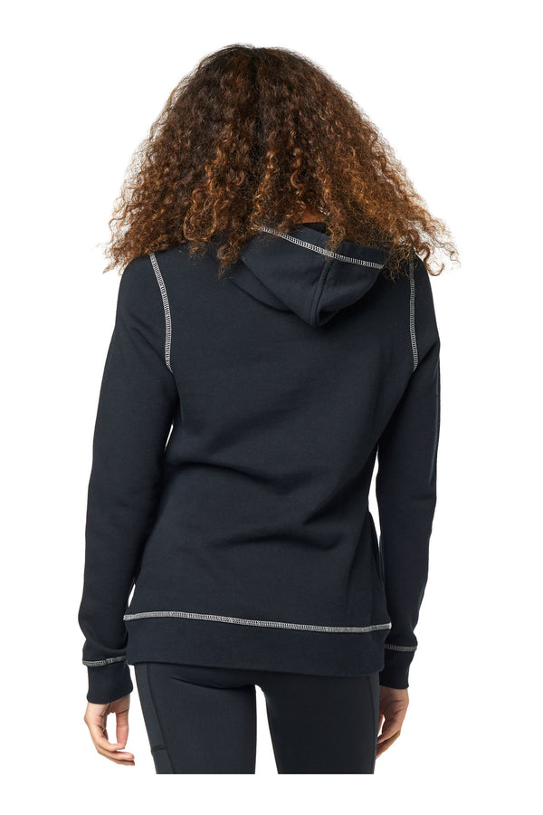 DESTOCKAGE Sweat-shirt Fox Racing Richter Pullover Fleece Femme Noir PMO