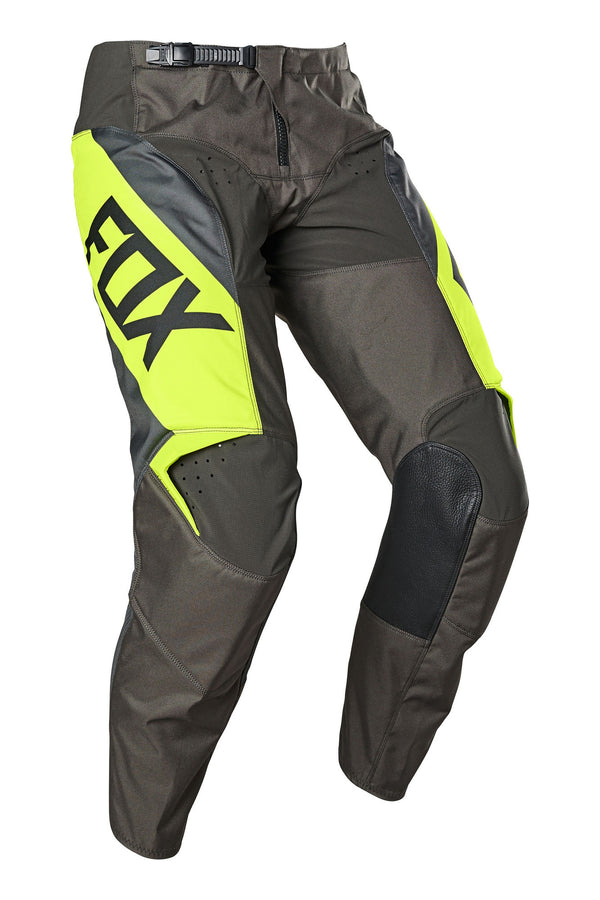 Pantalon Cross Fox Racing 180 Revn Noir Jaune Fluo CROSS PROMO