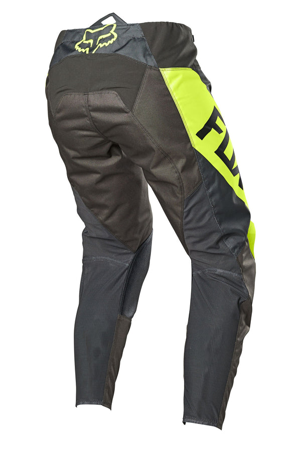 Pantalon Cross Fox Racing 180 Revn Noir Jaune Fluo CROSS PROMO
