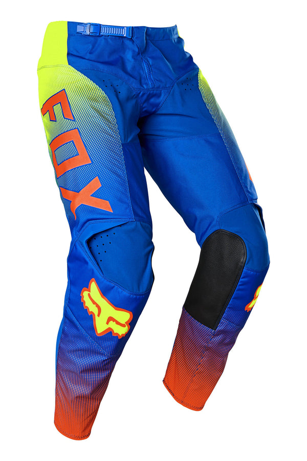 Pantalon Cross Fox Racing 180 Oktiv Blue Yellow Orange