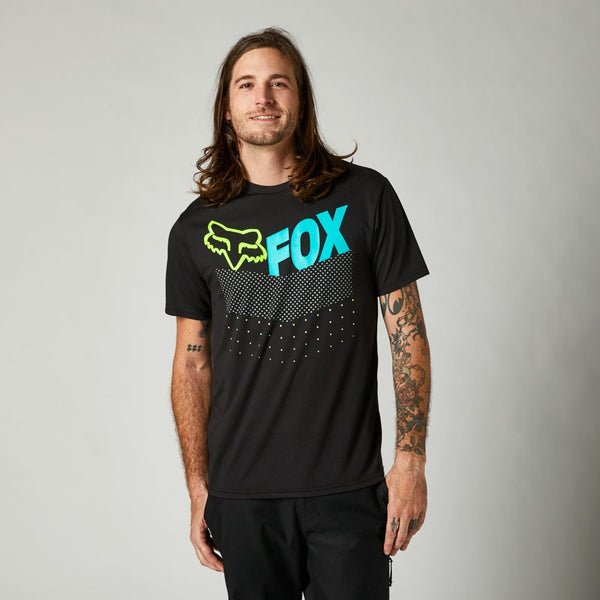 Tee-Shirt Fox Racing Trice Tech Noir