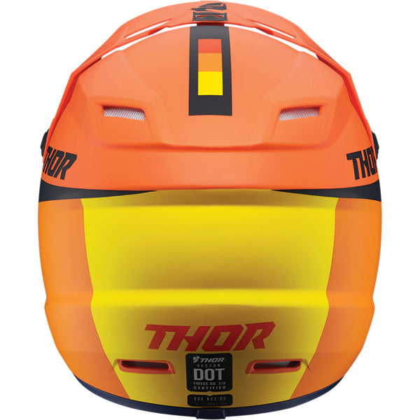 Casque Enfant Thor Youth Sector Racer Orange/Midnight Helmet
