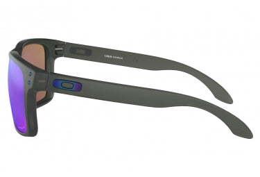 Lunettes Oakley Holbrook XL Grey Smoke Prizm Sapphire Polarisée