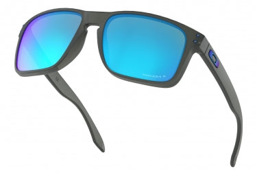 Lunettes Oakley Holbrook XL Grey Smoke Prizm Sapphire Polarisée