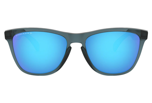 Lunette Oakley Frogskins Crystal Black Shapphir Iridum Polarisée