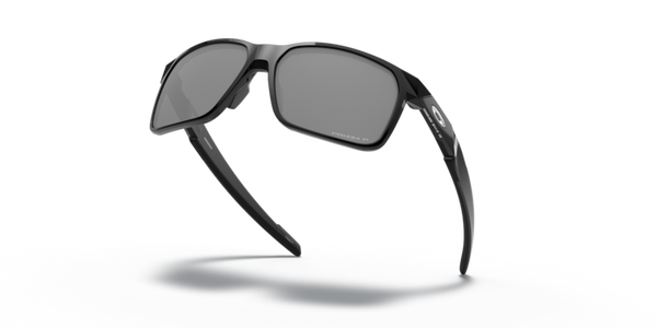 Lunette oakley Portal X Polished Black Prizm Black Polarisée