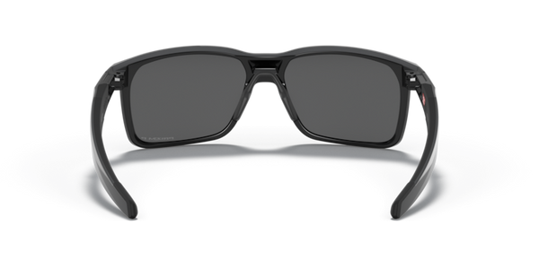 Lunette oakley Portal X Polished Black Prizm Black Polarisée