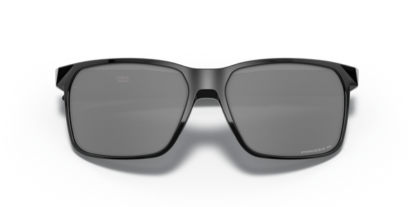 Lunette oakley Portal X Polished Black Prizm Black Polarisée