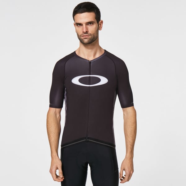 DESTOCKAGE MAILLOT VELO CYCLISTE OAKLEY ICON JERSEY 2.0 BLACKOUT F0A400596