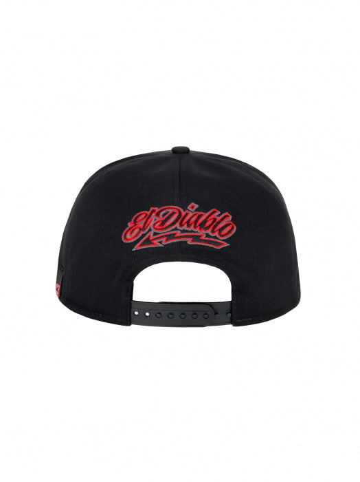 Casquette Fabio Quartararo Flat Big Flock 20 Noir