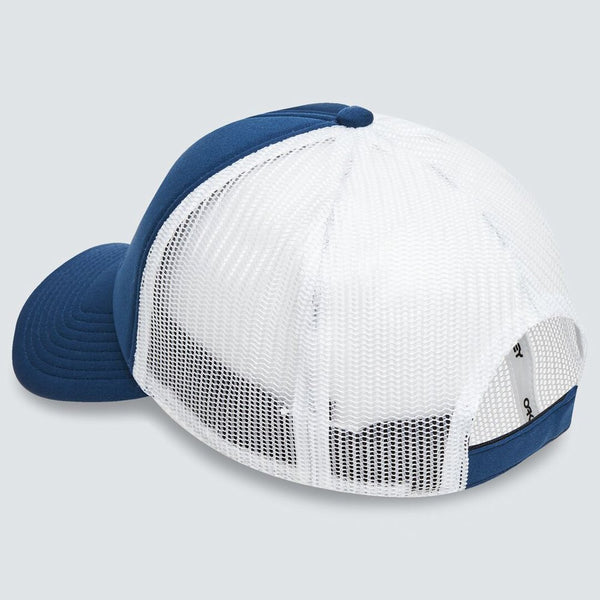 Casquette Oakley Factory Pilot Trucker Hat Bleu Blanc F0S900510
