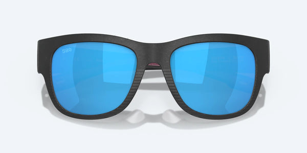 Lunette Costa Sunglasses Caleta 04G Net Black Gray Blue Mirror Polarisée 580G 06S9084 2134