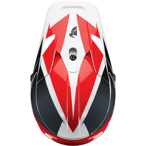 Casque Thor Helmet Sector Fader Noir Rouge