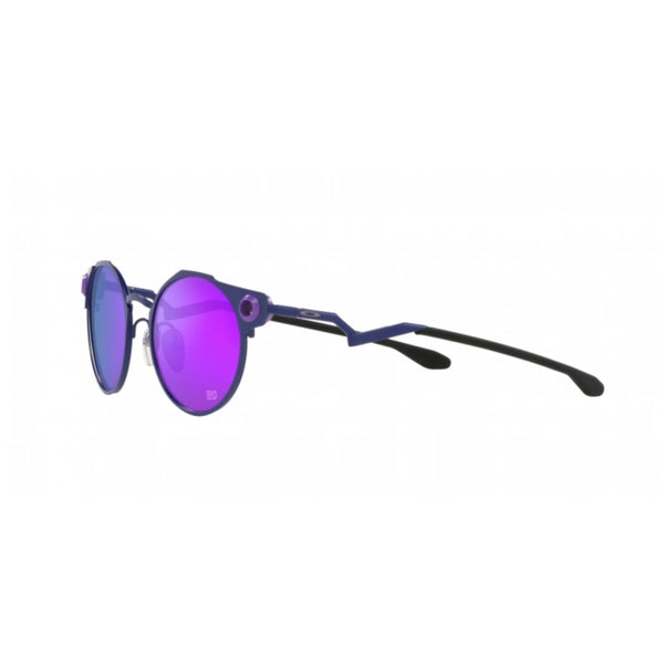 Lunette Oakley Deadbolt Fabio Quartararo El diablo Matte Navy Prizm Violet
