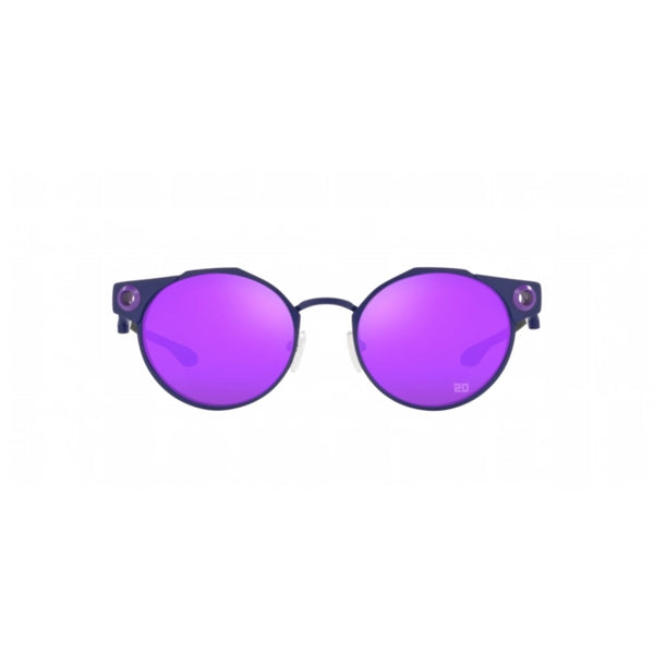 Lunette Oakley Deadbolt Fabio Quartararo El diablo Matte Navy Prizm Violet