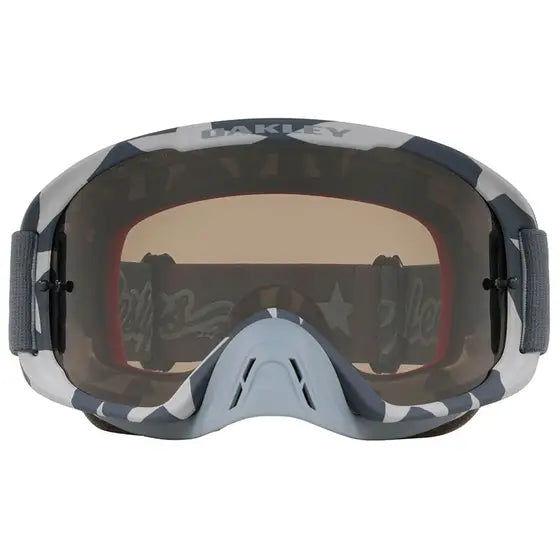 PROMO Masque Oakley O Frame Mx 2.0 Troy Lee Designs Low Vis Grey W/Dark Grey 0OO7068