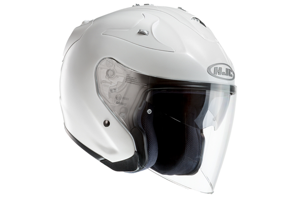 Casque jet HJC FG JET blanc perle 14112909