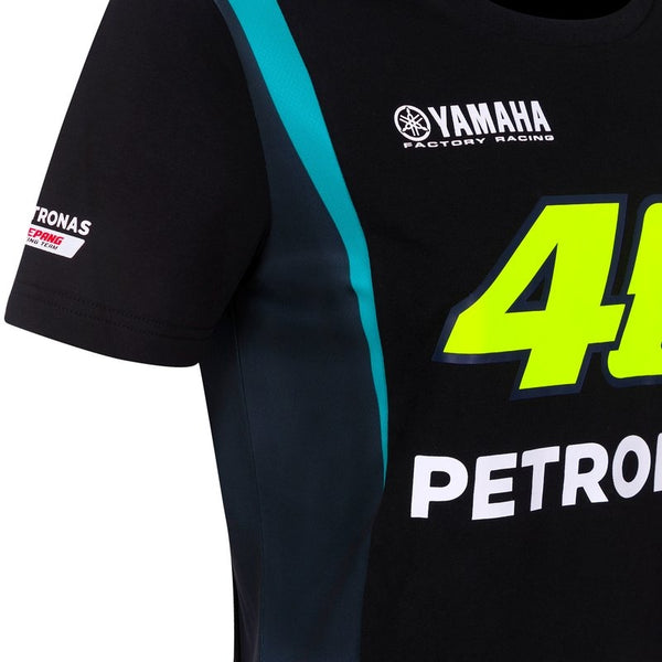 Tee-Shirt Vr46 Petronas Noir Femme