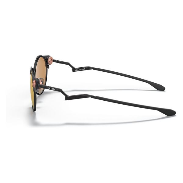 Lunette Oakley DeadBolt Sation Black Prizm Rose Gold Polarisée
