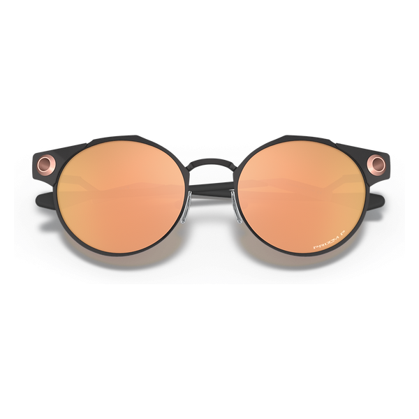 Lunette Oakley DeadBolt Sation Black Prizm Rose Gold Polarisée