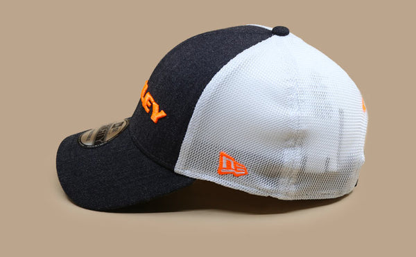 Casquette Oakley Heather New Era Hat Fathom Gris Blanc Orange
