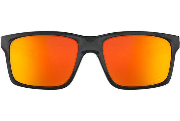 lunette Oakley Mainlink Xl Polished Black Prizm Ruby Polarisée