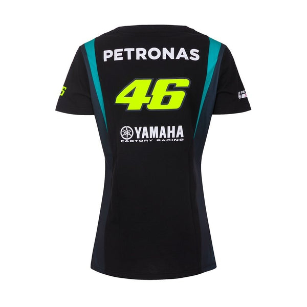 Tee-Shirt Vr46 Petronas Noir Femme