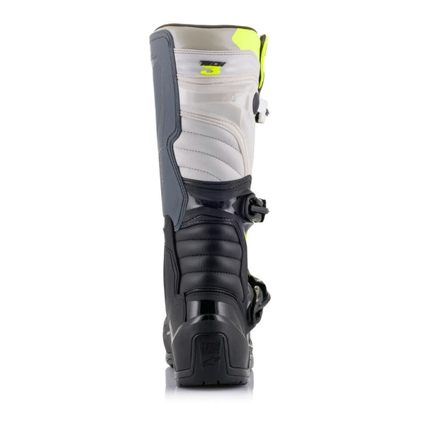 Bottes Alpinestars Tech 3 Gris Jaune Fluo 2013018 1055