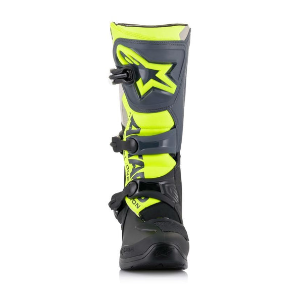 Bottes Alpinestars Tech 3 Gris Jaune Fluo 2013018 1055