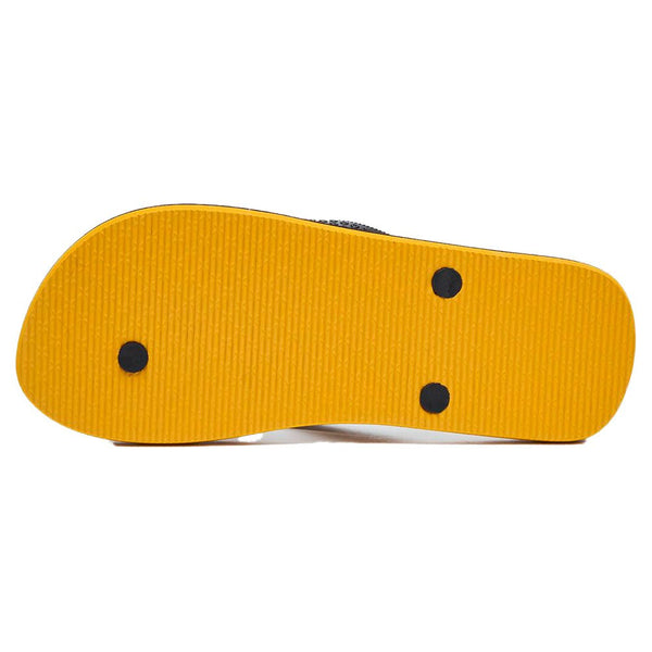 Savates Oakley College Flip Flop Noir Jaune FOF100255 5AA
