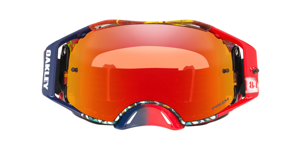 PROMO Masque Oakley Airbrake Jeffrey Herling Signature Series Abmx Herling Slg Graffito Rwb W/Prizm Torch 0OO7046