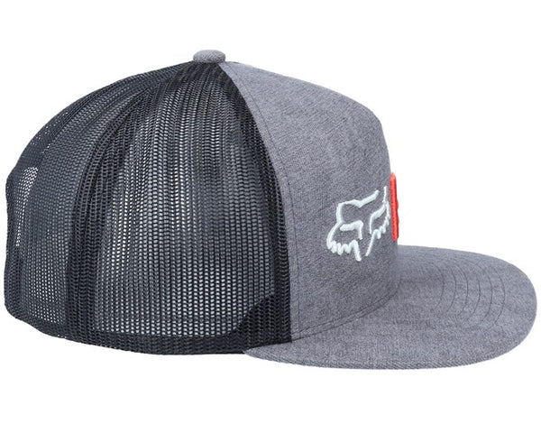 Casqutte Fox Racing Apex Snapback Hat Gris Orange