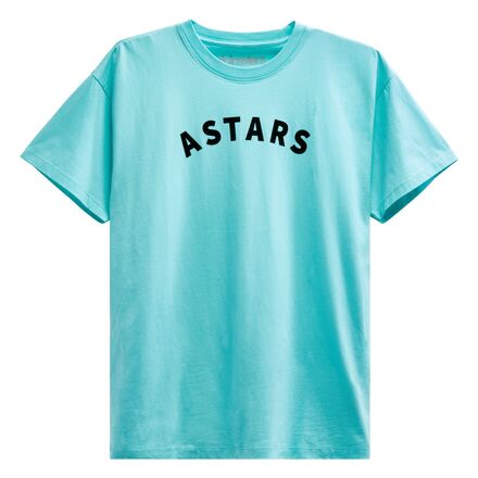 TEE-SHIRT ALPINESTARS APTLY SS KNIT LT AQUA 1213-72100 7206 BLK FD