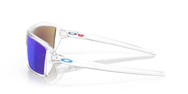 Lunette Oakley Cables Polished Clear Prizm Sapphire Polarisée