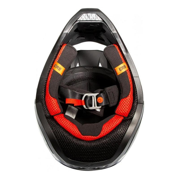 Casque Alpinestars S-M5 Rayon Helmet Ece Noir Blanc Orange